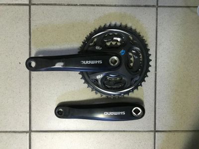 Лот: 7591895. Фото: 1. Шатуны shimano под квадрат. Запчасти