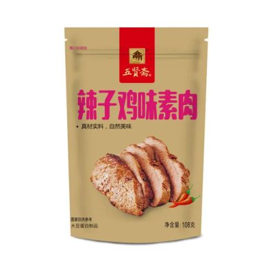 Лот: 20532765. Фото: 1. Мясо соевое Wuxianzhai, 108гр... Полуфабрикаты