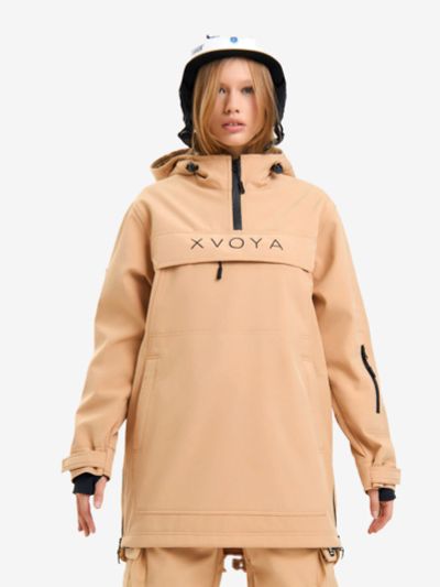Лот: 23903630. Фото: 1. Анорак женский XVOYA BASE, Бежевый. Другое (спортивная одежда)