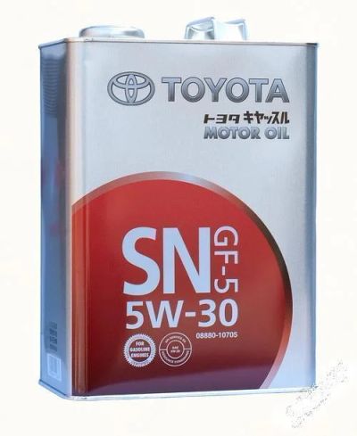Лот: 5509643. Фото: 1. Масло моторное Toyota SN/CF 5W30... Масла, жидкости