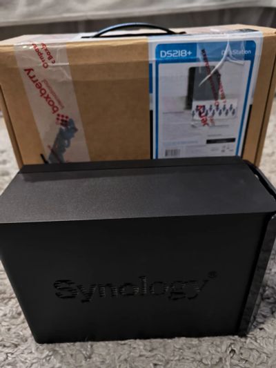 Лот: 21764430. Фото: 1. NAS Synology DS218+ с 2-я HDD... Другое (серверы, схд)
