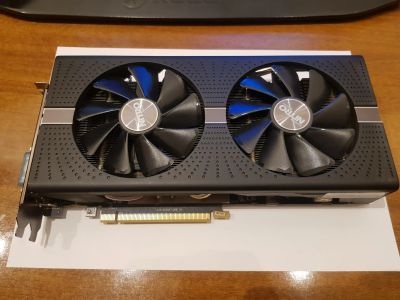 Лот: 20315231. Фото: 1. Sapphire Radeon RX 580 Nitro... Видеокарты