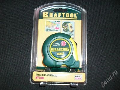 Лот: 479567. Фото: 1. Рулетка Kraftool. Ручной инструмент