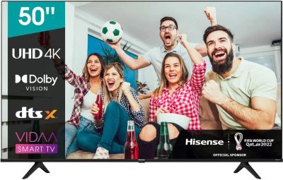 Лот: 19622944. Фото: 1. Телевизор Hisense 50A6BG 4K HDR... Телевизоры