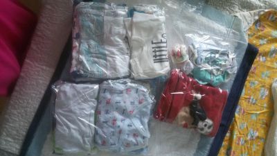 Лот: 16313844. Фото: 1. бу одежда вещи для новорожденного... Ползунки, распашонки и др.