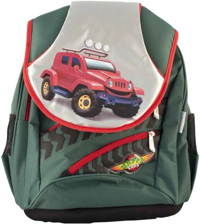 Лот: 6002461. Фото: 1. Ранец школьный, Happy Cars, 36х28х15см... Рюкзаки