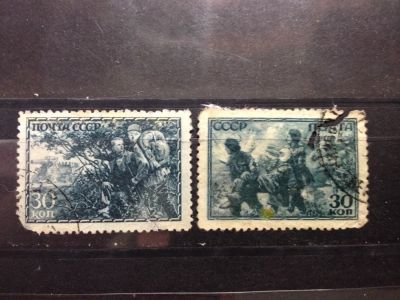 Лот: 5243602. Фото: 1. 1943 Великая Отечественная война... Марки