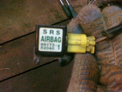 Лот: 2481503. Фото: 1. vitz platz scp10 датчик srs airbag. Другое (автозапчасти)