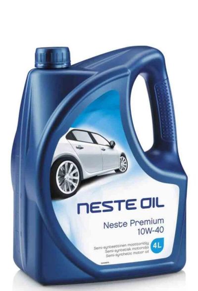 Лот: 8085697. Фото: 1. Neste Premium 10w-40 (п/с) 4 л. Масла, жидкости