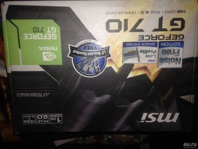 Лот: 13052838. Фото: 1. Видеокарта GeForce GT-710. Видеокарты