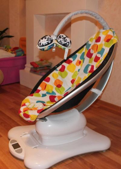 Лот: 4584603. Фото: 1. Качалка MamaRoo. Ходунки, прыгунки, качели