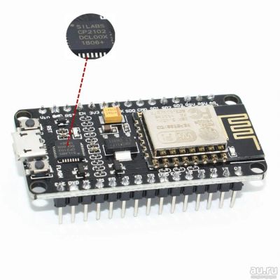 Лот: 16225764. Фото: 1. Плата разработчика NodeMcu V3... Микроконтроллеры