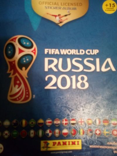 Лот: 12495808. Фото: 1. Наклейки fifa world cup russia... Наклейки, фантики, вкладыши