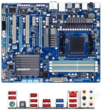 Лот: 1488859. Фото: 1. MB GIGABYTE GA-990XA-UD3. Материнские платы