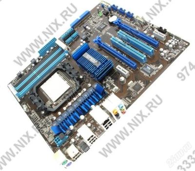 Лот: 2131052. Фото: 1. ASUS M4N75TD (RTL) SocketAM3... Материнские платы