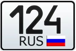 Лот: 25008036. Фото: 1. Домен 124RUS.RU. Доменные имена, сайты