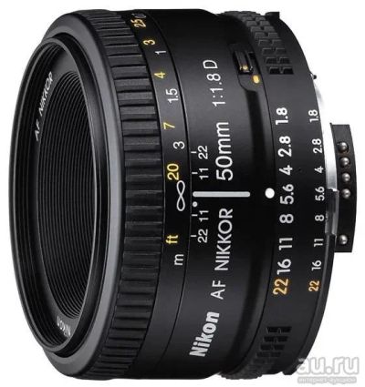 Лот: 11117846. Фото: 1. Nikon 50mm f/1.8D AF Nikkor. Объективы