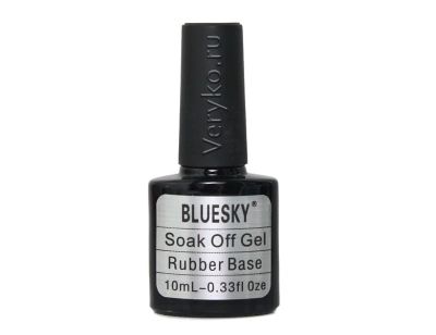 Лот: 7547892. Фото: 1. Bluesky Rubber Base (Каучуковая... Лак для ногтей