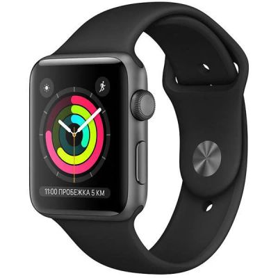 Лот: 17080959. Фото: 1. Apple Watch Series 3 GPS 38mm... Смарт-часы, фитнес-браслеты, аксессуары