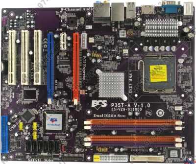 Лот: 8940101. Фото: 1. EliteGroup P35T-A (OEM) LGA775... Материнские платы
