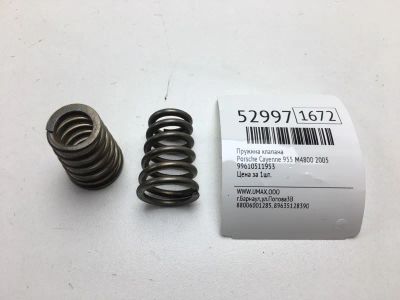 Лот: 20396026. Фото: 1. Пружина клапана Porsche Cayenne... Ходовая, подвеска, рулевое управление