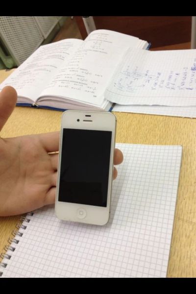 Лот: 3443461. Фото: 1. iPhone 4S 16gb white полный комплект... Смартфоны