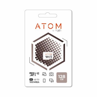 Лот: 24511906. Фото: 1. Карта памяти Atom microSDXC 128GB... Карты памяти