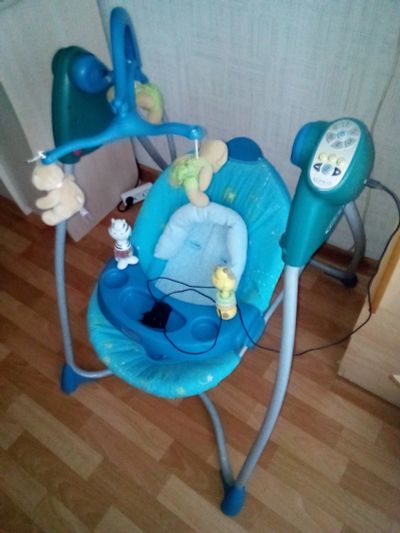 Лот: 12967079. Фото: 1. Электрокачели GRACO. Ходунки, прыгунки, качели