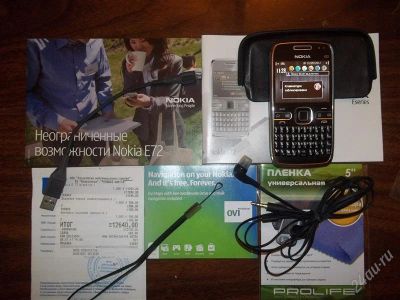 Лот: 1779150. Фото: 1. NOKIA E-72. Смартфоны