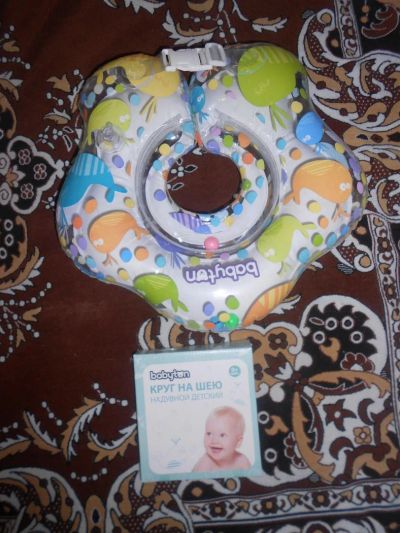 Лот: 5086441. Фото: 1. Круг на шею для купания! babyton... Ванночки, сиденья, горшки