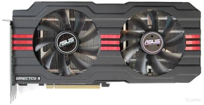 Лот: 8092477. Фото: 1. ASUS Radeon R9 280X DC2T-3GD5... Видеокарты