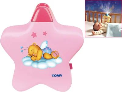 Лот: 4419114. Фото: 1. Ночник Звездочка (розовый), Tomy... Музыкальные