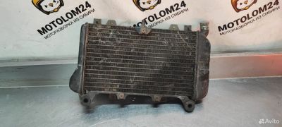 Лот: 22463366. Фото: 1. Радиатор Kawasaki ZZR 400 1. Запчасти