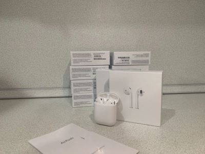 Лот: 17145528. Фото: 1. Airpods 2 (реплика 1:1). Красноярск