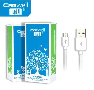 Лот: 5410859. Фото: 1. Кабель Micro USB от фирмы CARwell... Дата-кабели, переходники