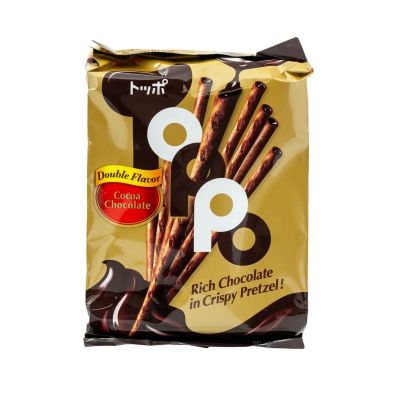 Лот: 20532161. Фото: 1. Палочки бисквитные TOPPO с какао... Другое (кондитерские изделия, конфеты)