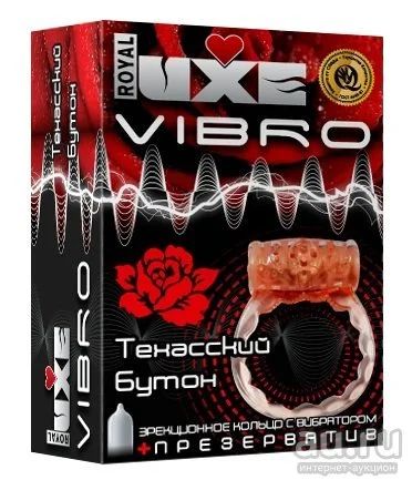 Лот: 9582073. Фото: 1. Эрекционное кольцо LUXE VIBRO... Игрушки
