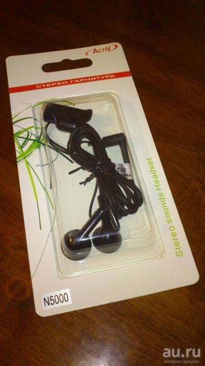 Лот: 11358329. Фото: 1. Гарнитура ActiV Nokia N5000 WH-105... Наушники, гарнитуры