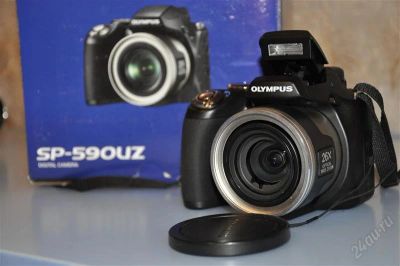 Лот: 1495578. Фото: 1. цифровой фотоаппарат Olympus SP-590UZ. Цифровые компактные