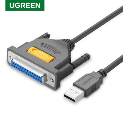 Лот: 21437776. Фото: 1. Кабель UGREEN US167 USB-A to DB25... Лазерные принтеры