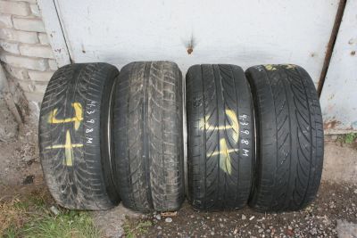 Лот: 4954948. Фото: 1. Разноширокий летний комплект 225-35ZR19... Шины