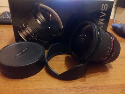 Лот: 6352617. Фото: 1. объектив для canon samyang 3.5... Объективы