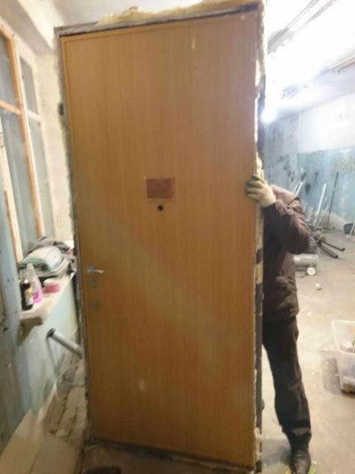 Лот: 8658585. Фото: 1. Дверь в сталинку 108х240. Двери входные