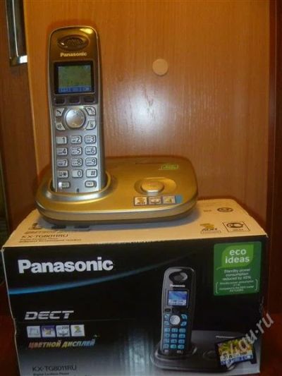 Лот: 1755518. Фото: 1. Радиотелефон Panasonic KX-TG8011RU. DECT и радиотелефоны