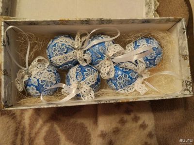 Лот: 8773052. Фото: 1. Новогодние шары (шарики) hand-made. Гирлянды, шарики, новогодние аксессуары