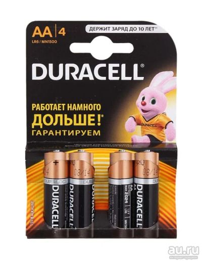 Лот: 12949230. Фото: 1. Батарейка Duracell NH АА Basic... Другое (запчасти, оборудование)