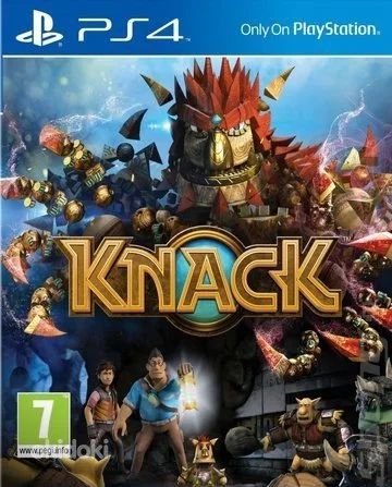 Лот: 10443589. Фото: 1. Knack ps4 rus. Игры для консолей