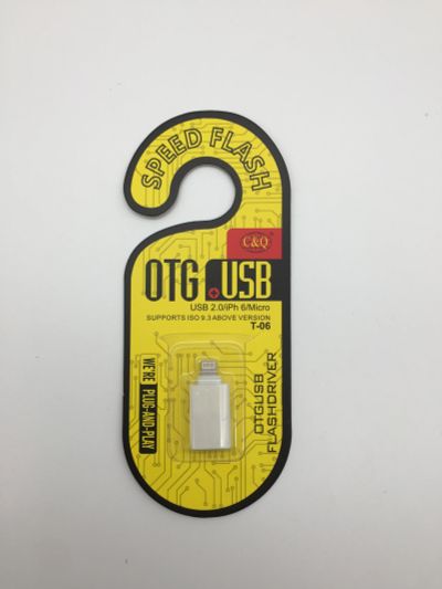 Лот: 14751404. Фото: 1. Переходник OTG USB Lightning. Дата-кабели, переходники