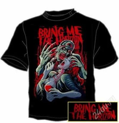 Лот: 2958303. Фото: 1. BRING ME THE HORIZON Freddy Bite. Футболки, поло