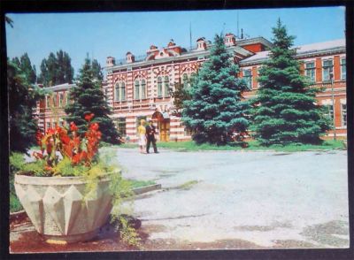 Лот: 7519021. Фото: 1. Открытка Азов. Школа имени Ленина... Открытки, конверты